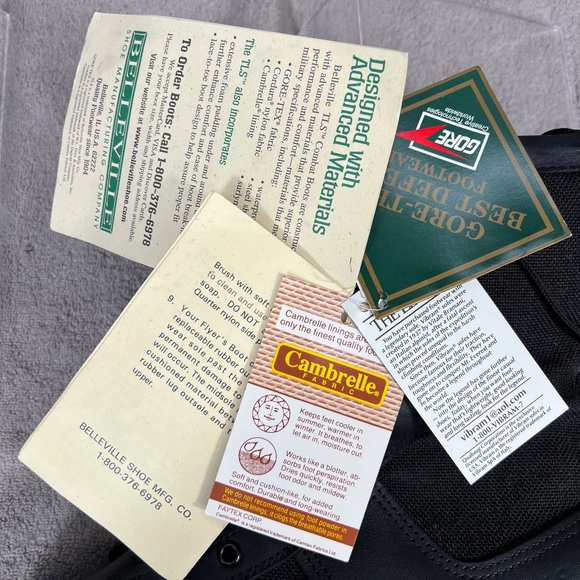 NWT Belleville Gortex 800ST Waterproof Flyer/Flight Deck Boots 11R Utility Work - Picture 12 of 12